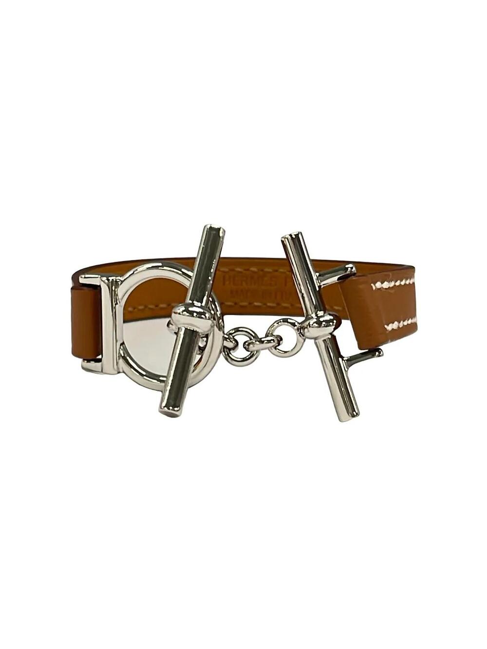 Hermes Croisiere Gold Silver Veau Swift #371687H79B